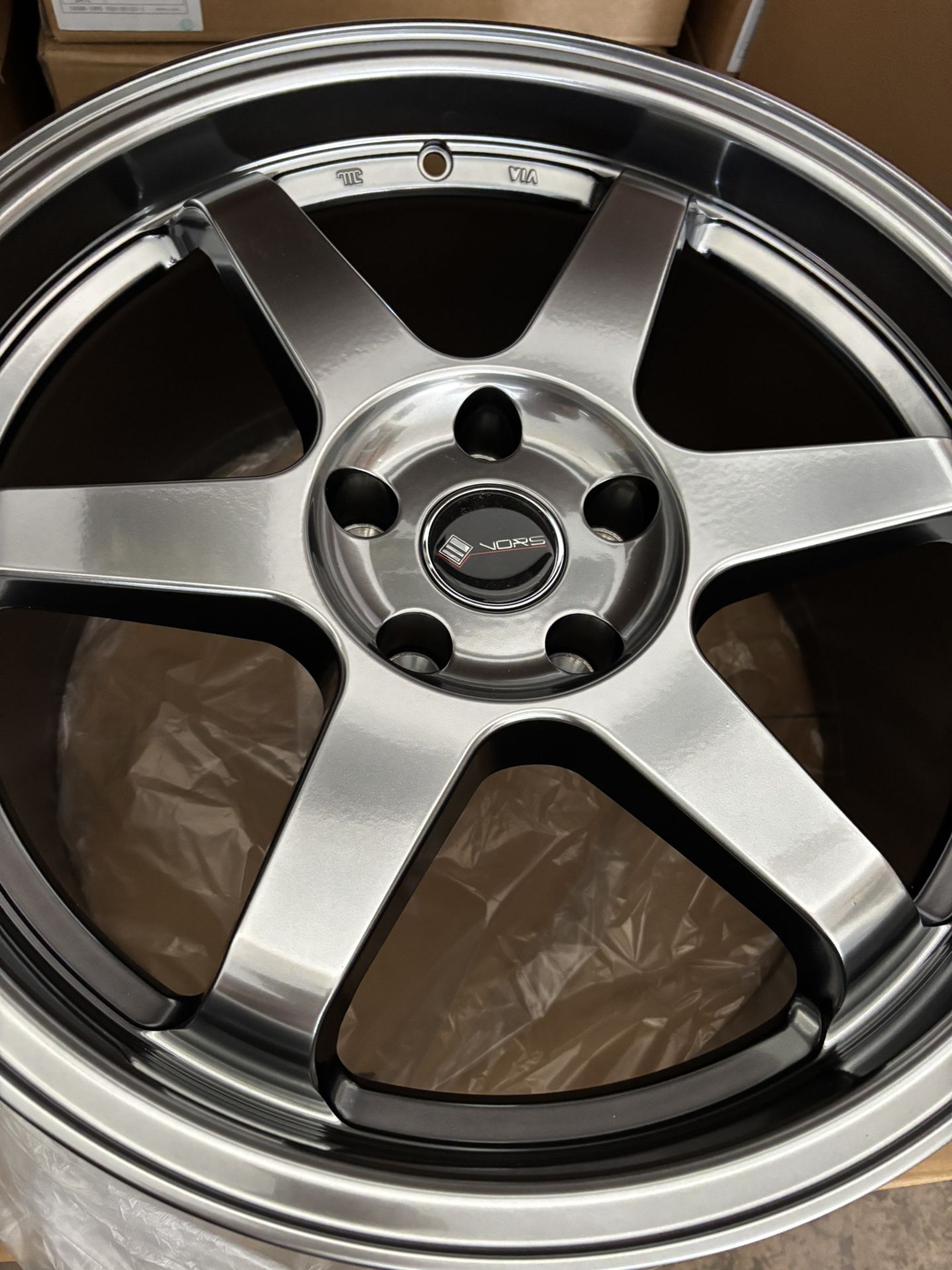 New Wheels TE37 Style Rims 18x9.5” 5x114.3