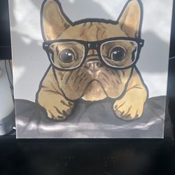 French Bulldog Painting