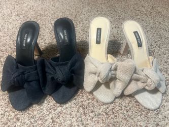 Nine West Bow Mule Shoes