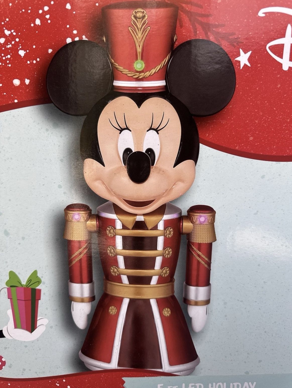 5 Ft LED Holiday Minnie Mouse Nutcracker – Home Depot 2025