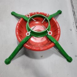 Steel crismas tree stand..
