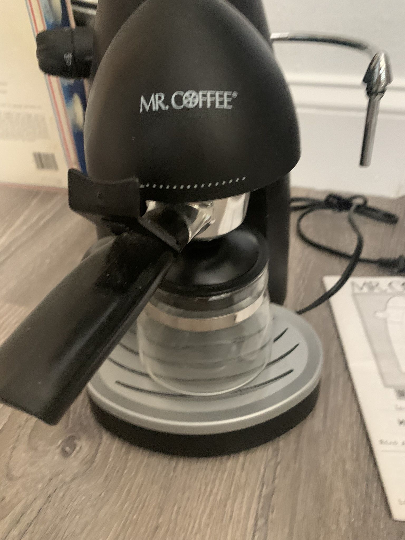 Mr. Coffee ECM20 Steam Espresso Maker Black