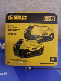 Brand New Dewalt batteries pack ($113.14