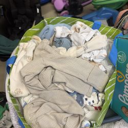 Newborn diapers,cloths and etc