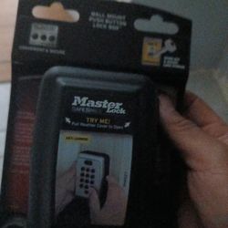 Wall Mount Push Button Lock Box