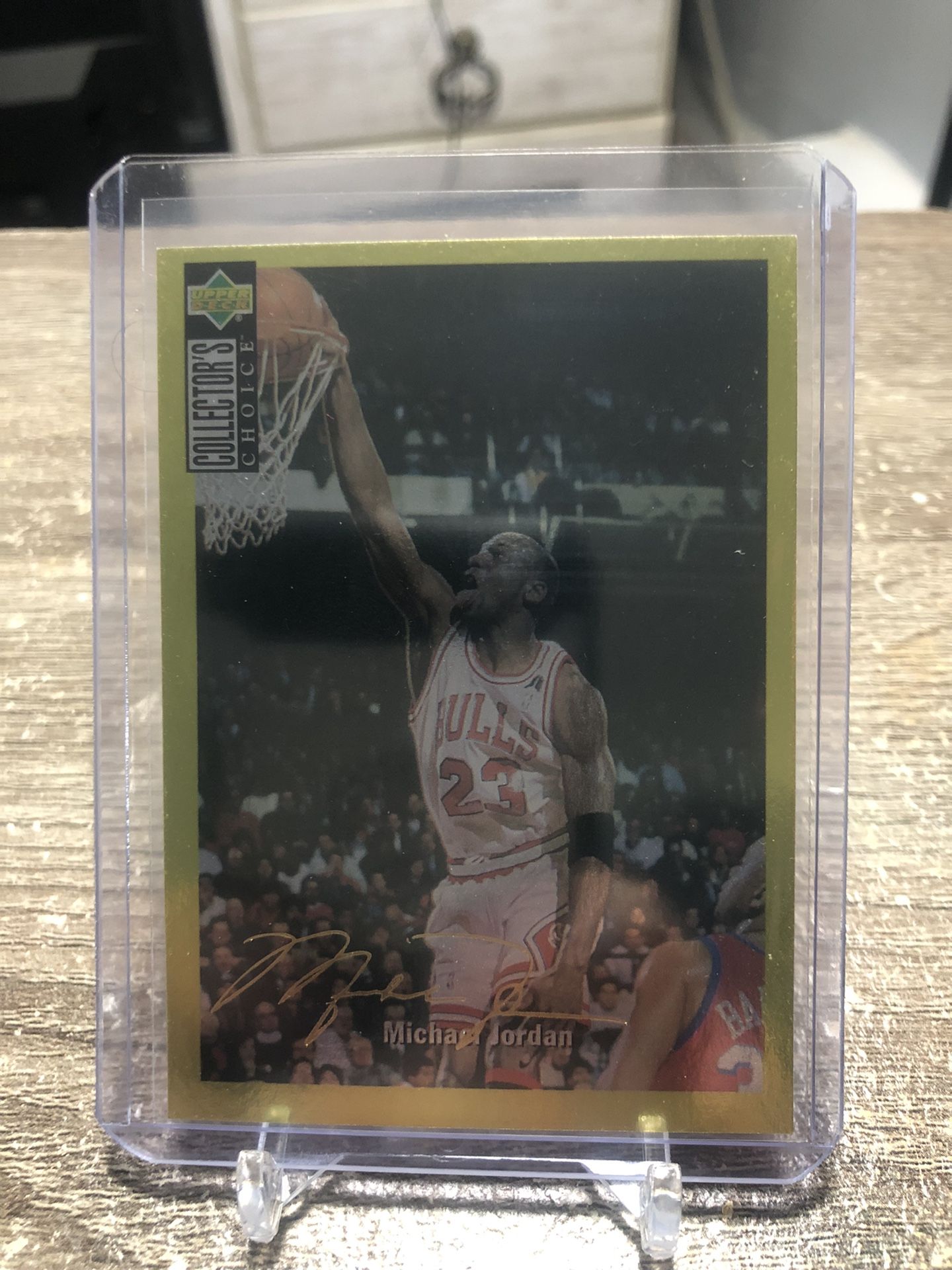 MICHAEL JORDAN 1994 Collector's Choice GOLD SIGNATURE #240 Upper Deck