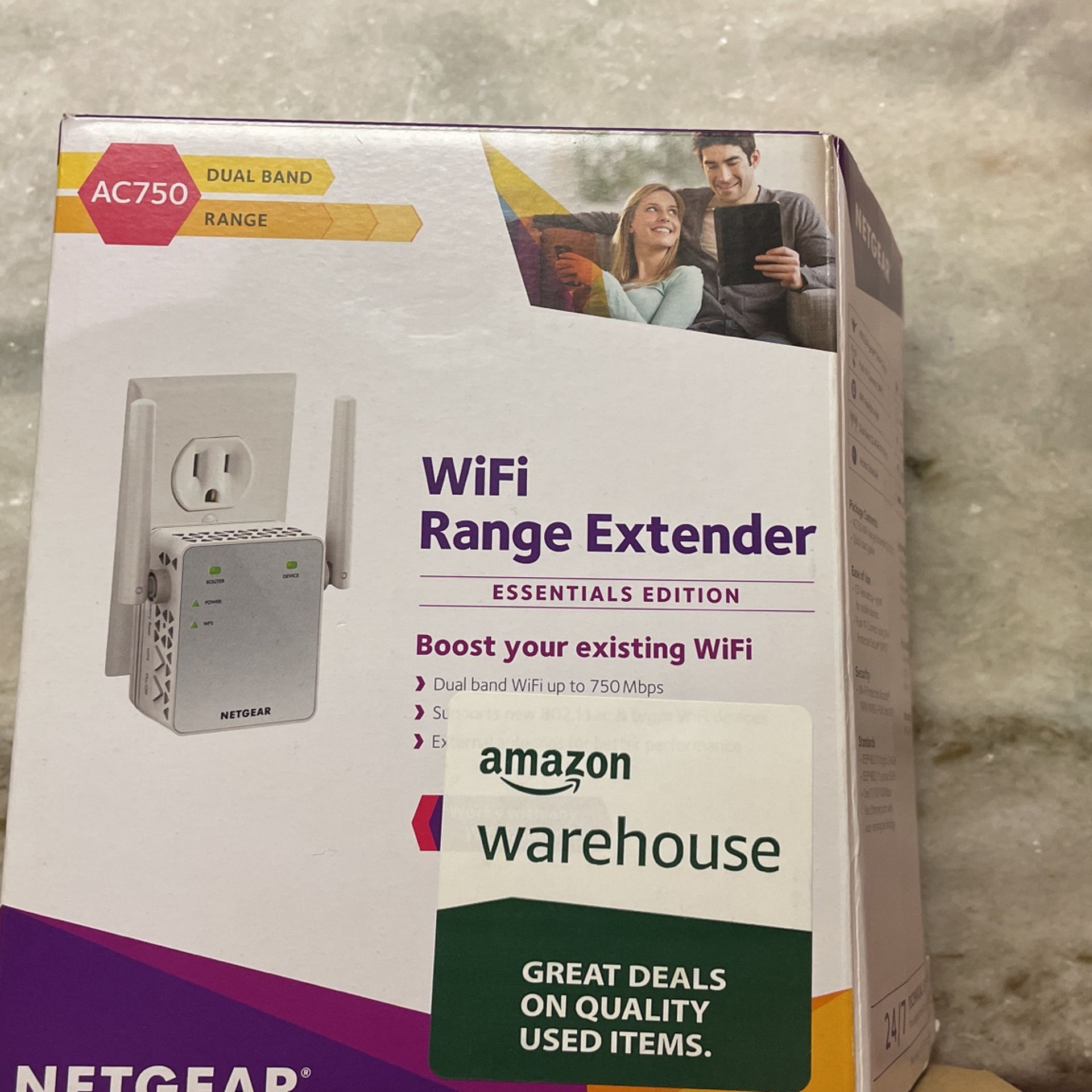 Netgear WiFi range Extender AC750