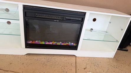 Fireplace tv/stand