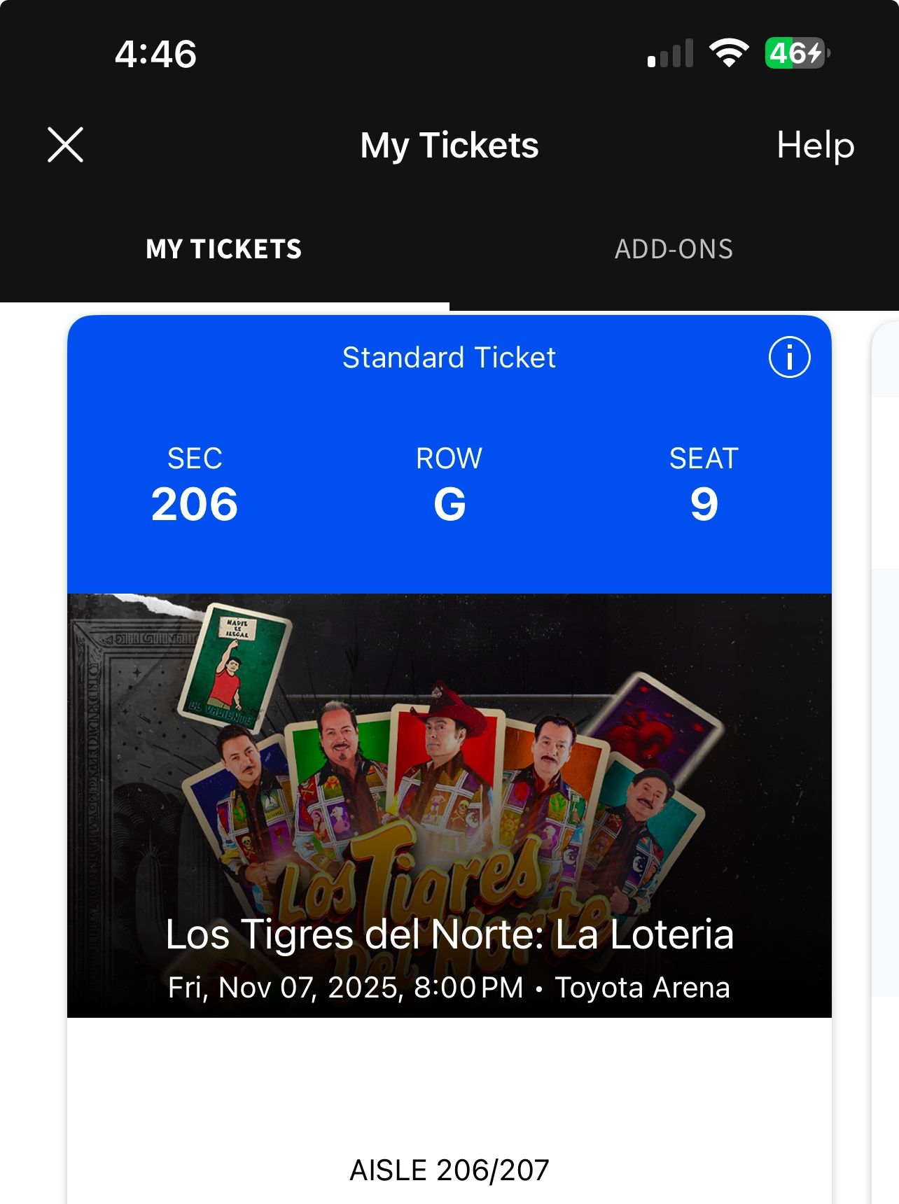 3 Los Tigres Del Norte Tickets Plus Parking