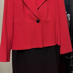 $60  Size 16 Kasper 2 Piece Dress And jacket