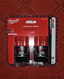 Milwaukee
M12 12-Volt 1.5 Ah Lithium-Ion Compact Battery Pack (2-Pack)