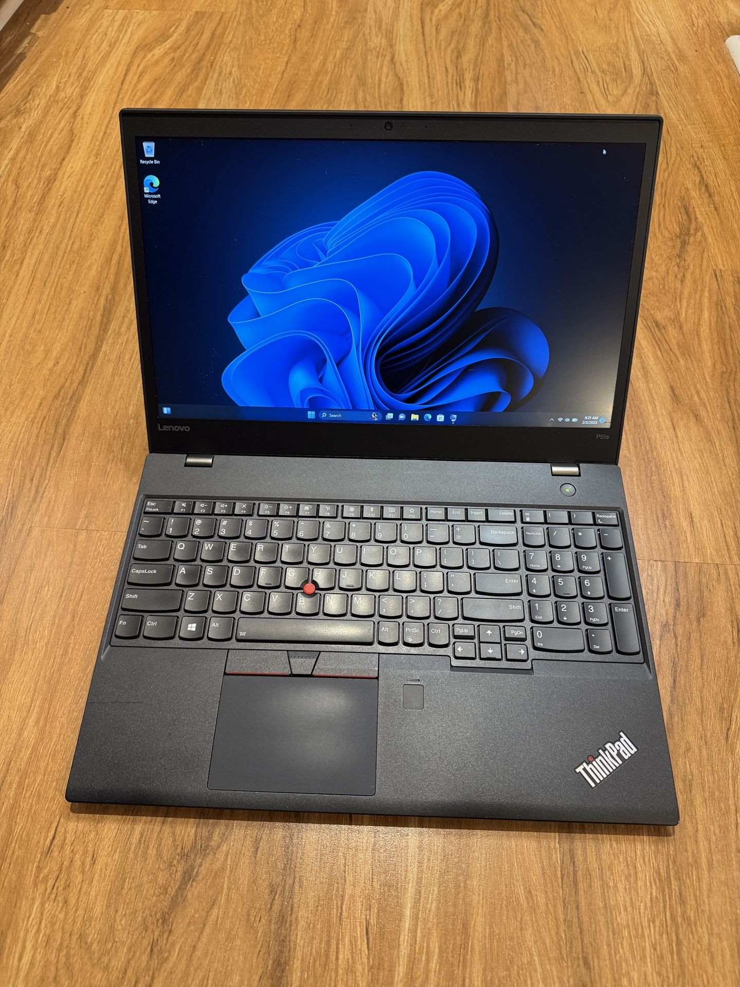 Lenovo ThinkPad P51s i7 6th gen 16GB Ram 512GB SSD Windows 11 Pro 15.6” Nvidia Graphics Card Laptop with charger in Excellent Working condition!!!! S