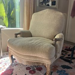 Vintage French Bergere Accent Chair – Pottery Barn Style