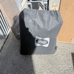 2 Sealy Queen 18” Air Mattresses – Built-In Pump – New & Like New