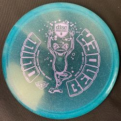 Simon Lizotte Signature Series Mind Bender Metal Flake C-Line MD1 Disc Mania 177 grams Blue 5/6/0/0 (Rare Sold Out Disc!)
