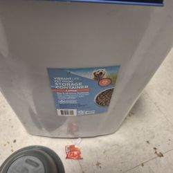 Wholesomes Dog Food And Container 