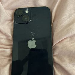 Black iPhone 14 Phone Is Locked 