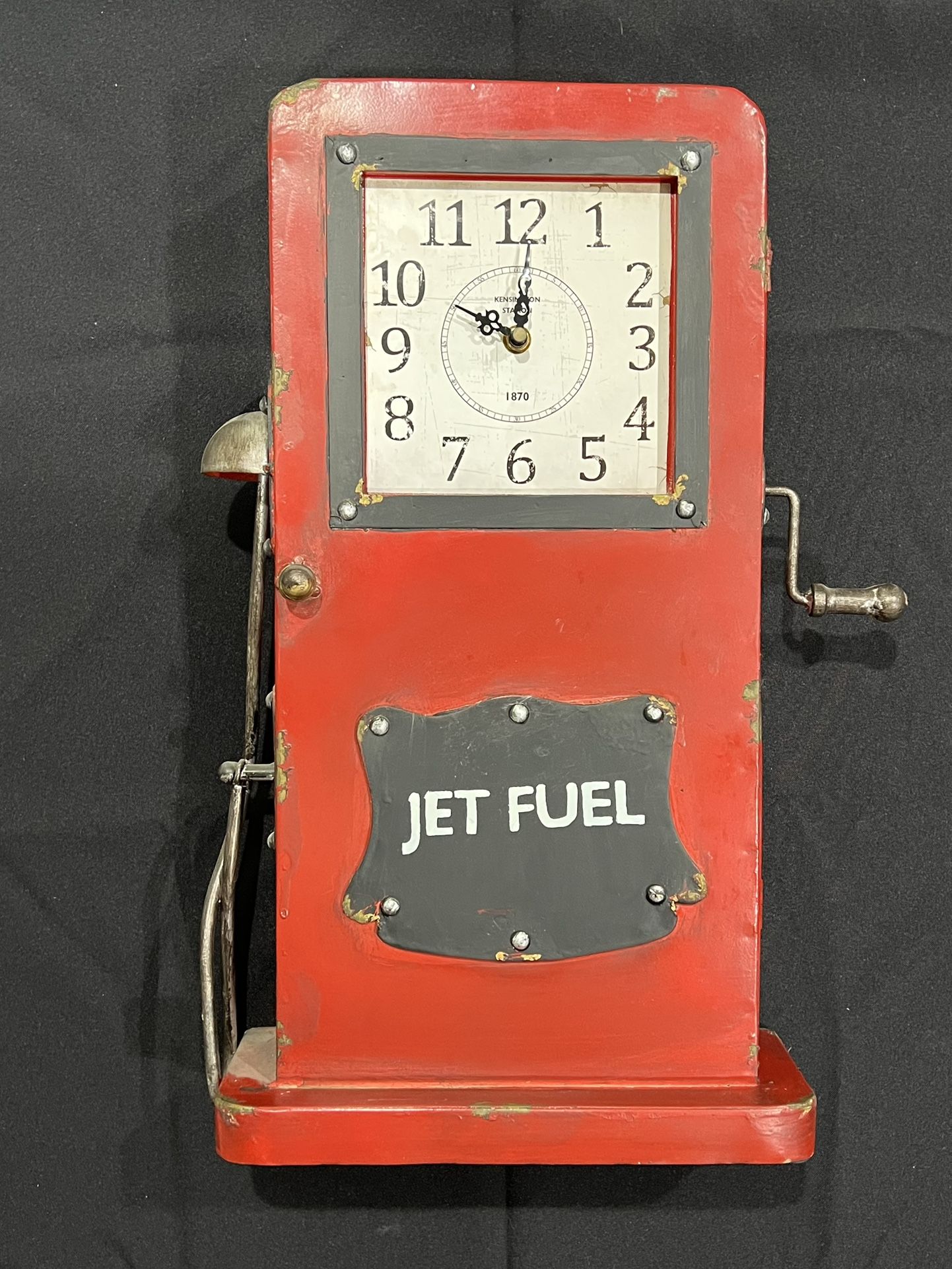 Clock Jet Fuel theme Antique - Works
