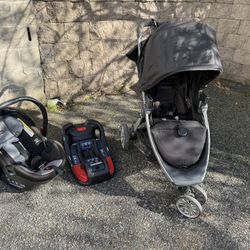 Britax B-Lively Full Travel System 