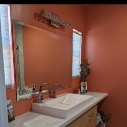 Custom Beveled Mirror 32x48