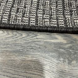 Germenian Serenity Runner 2’6” X 7’6”. Charcoal and Cream Colors Available 