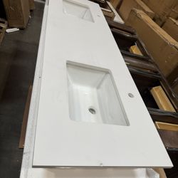 73” Countertop Only For Bathroom Vanity 