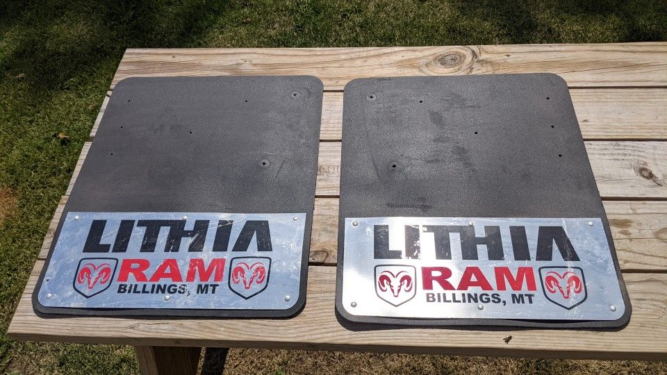 Mud Flaps For Dually Truck 23" x19"