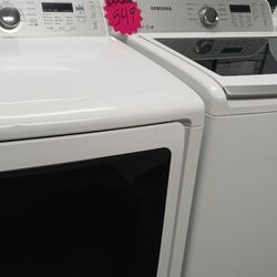 SET SAMSUNG WASHER AND DRYER WORK GREAT INCLUDING WARRANTY DELIVERY AVAILABLE