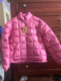 Pink Stussy Midweight Puffer