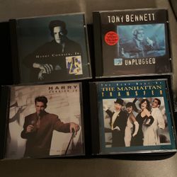 4 CD’s- Tony Bennett, Harry Connick, The Manhattan Transfer
