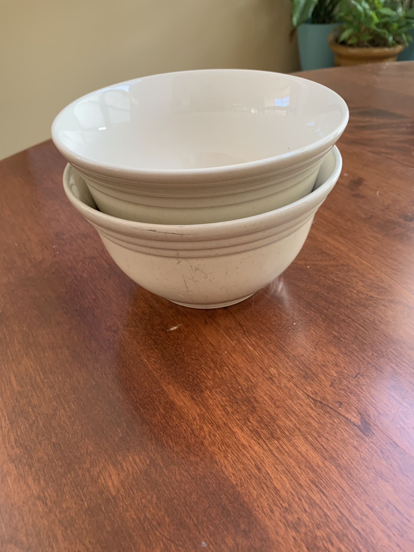 2 Pfaltzgraff Cappuccino Individual 5 7/8” Soup / Cereal Bowls