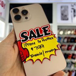 Iphone 16 pro max tmobile/metro