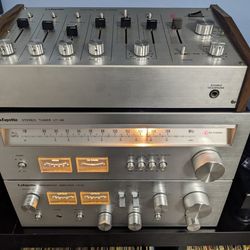 Vintage Amplifier, Tuner and Mixer