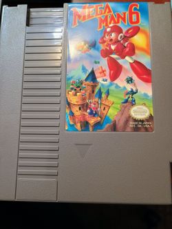 Mega Man 6 - Authentic Original Nintendo NES Cartridge