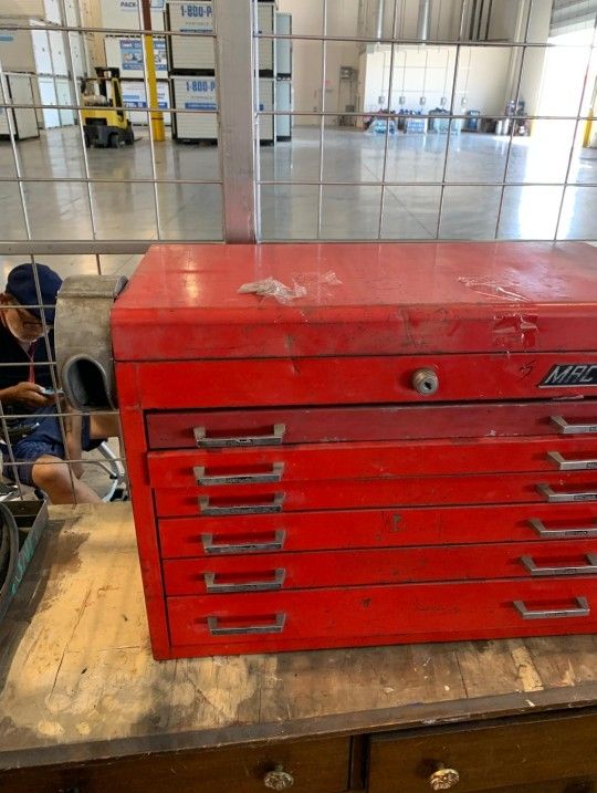 MRC Tools Top Box Chest Tool Box MB510 MB 510 USA 50 Anniversary (Alpha Pawn) GS