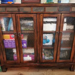 End Table And Cabinet