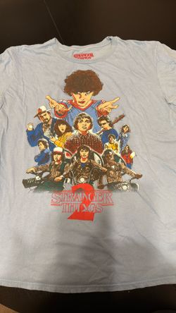 Stranger Things 2 Tshirt Used Size Large