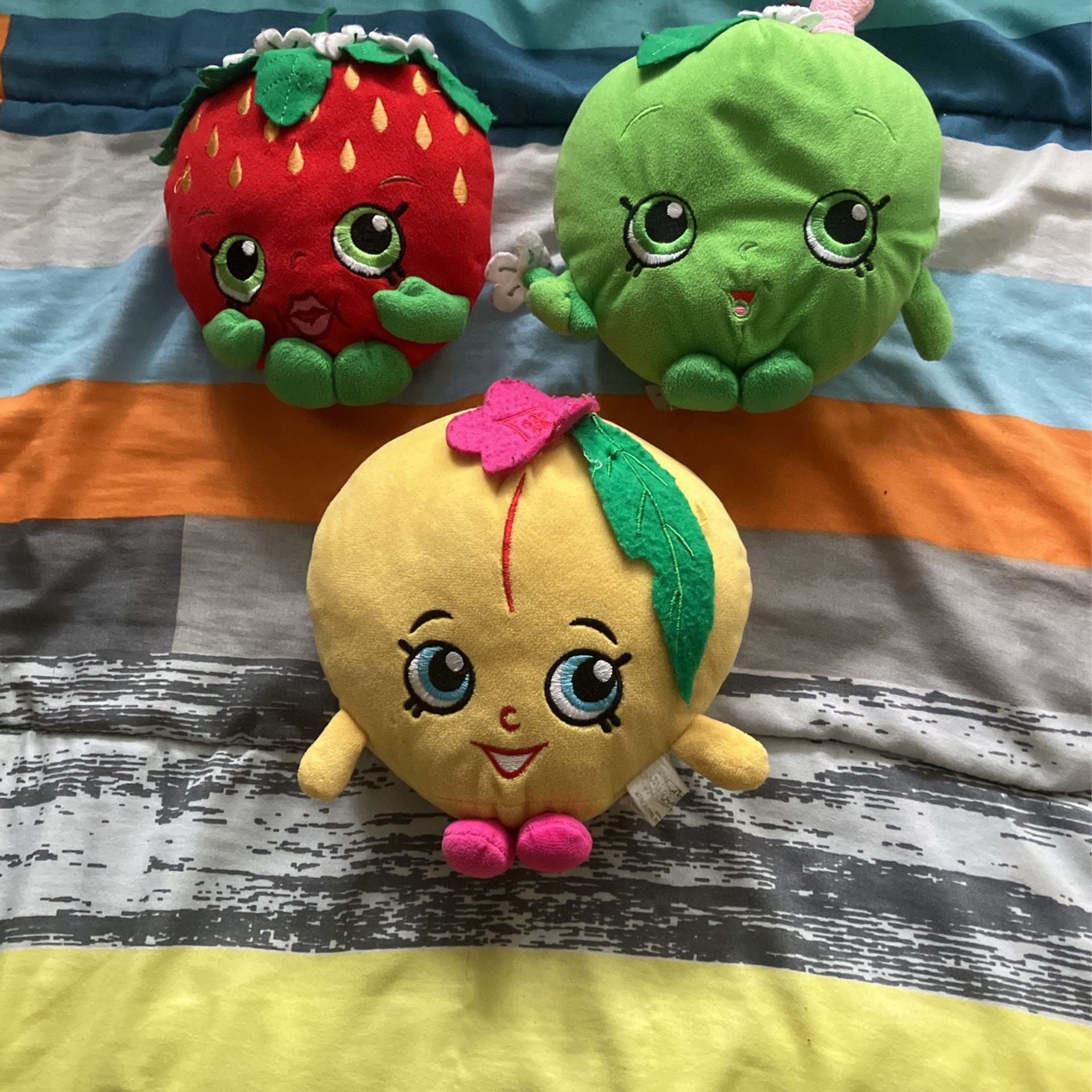 Shopkins Plush Set ( Price Could Be Negotiated)