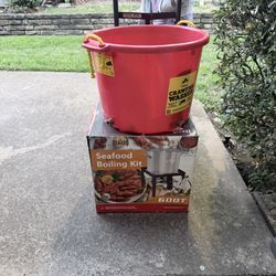 Burner, Boiler And Wash Bucket $150