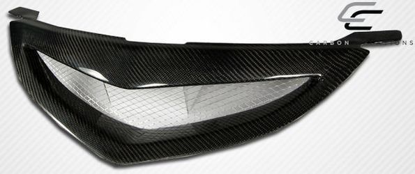 Blemished 2004-2009 Mazda 3 4DR Carbon Creations Open Mouth Grille - 1 Piece