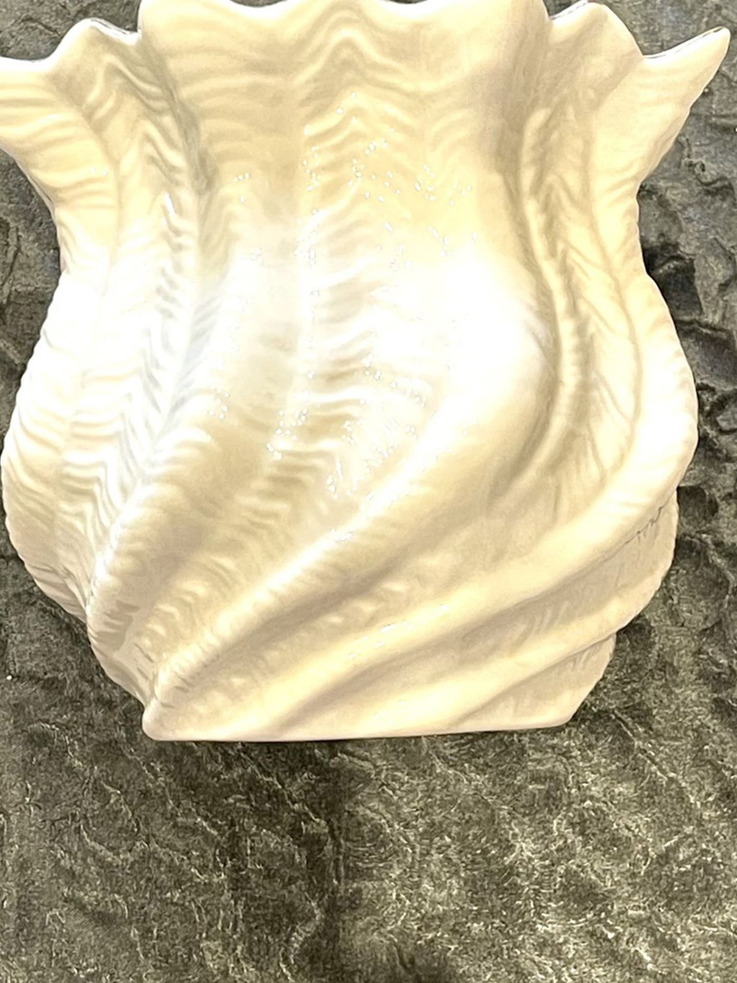 Vintage Belleek Gold Painted Dish