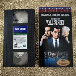Wall Street VHS