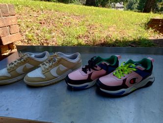 Two pair affordable tennis shoes