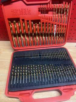 Drill Bit Set 115 pieces Gold