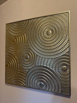 Gold Wall Art 6 Pieces
