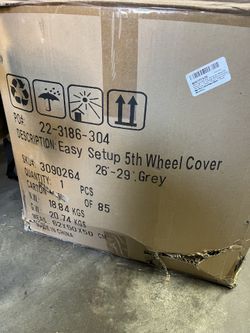 5th wheel RV cover 26-29’