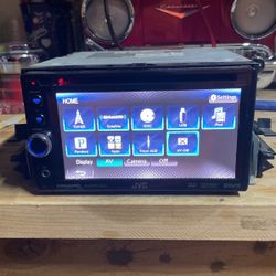 JVC double din touchscreen stereo