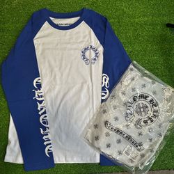 Chrome Hearts Raglan Long Sleeve Shirt