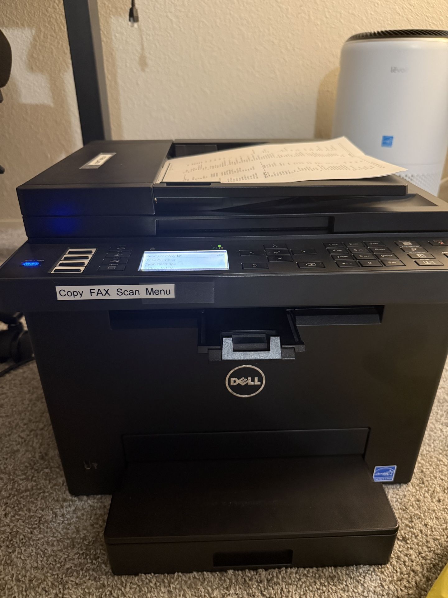 Dell E525W Color Multifunction Printer