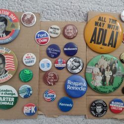 Vintage Political Buttons